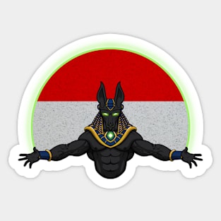 Anubis Indonesia Sticker